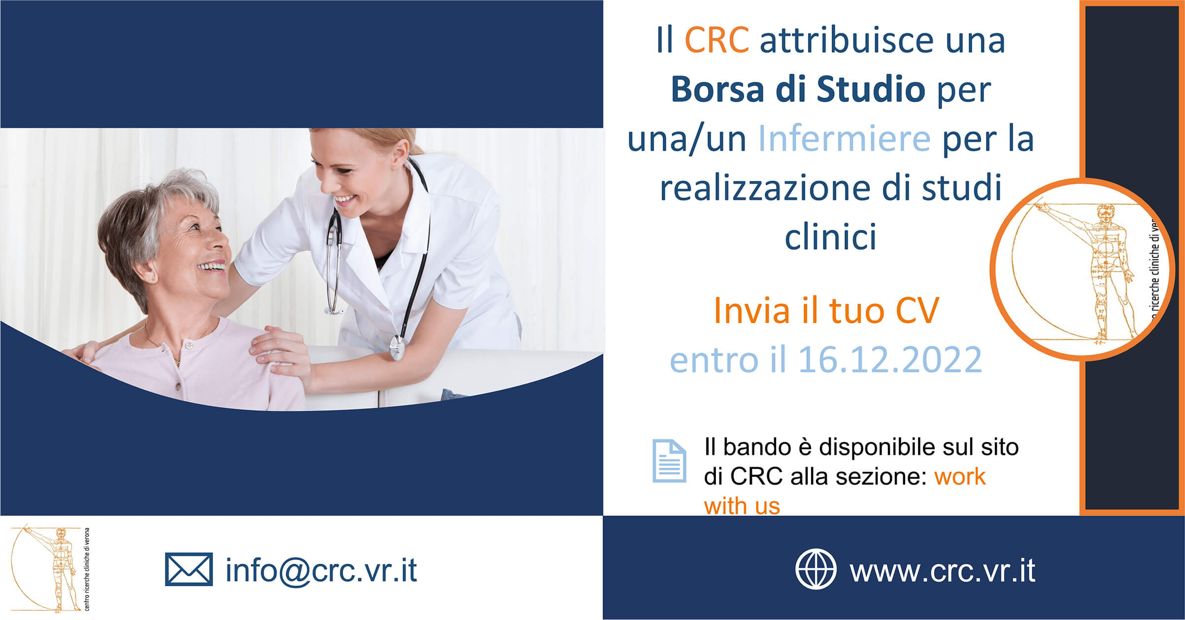 Bando per Borsa di Studio 1 Infermiere