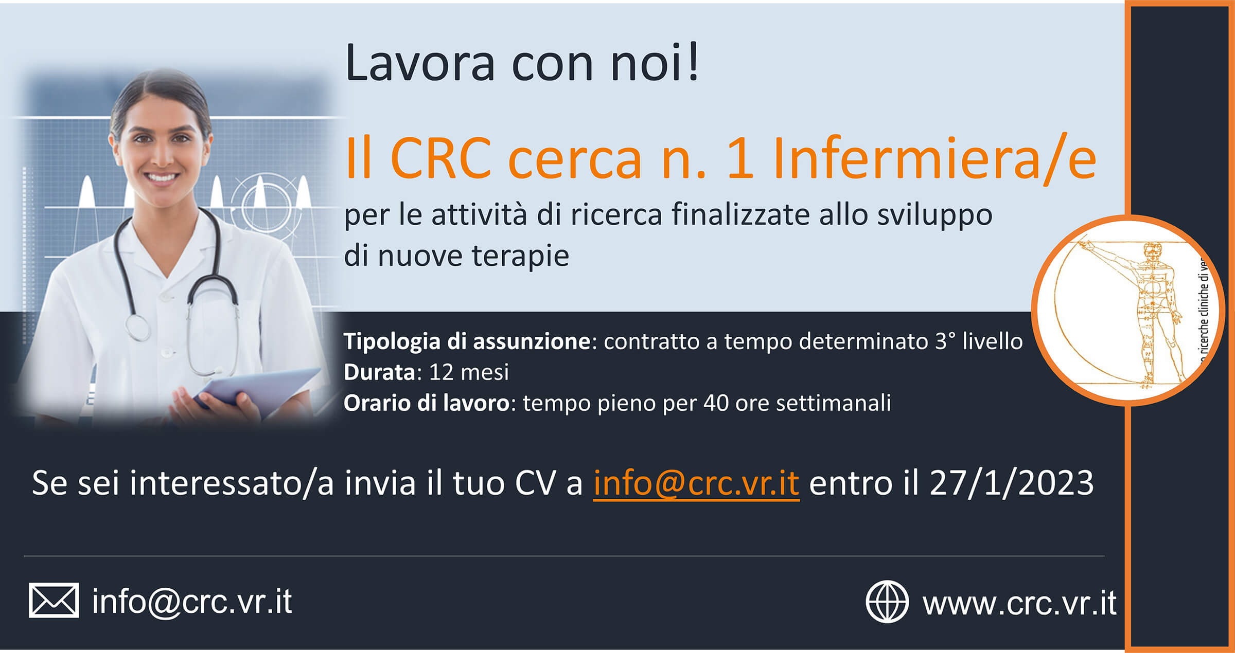 Ricerca infermiera/e 
