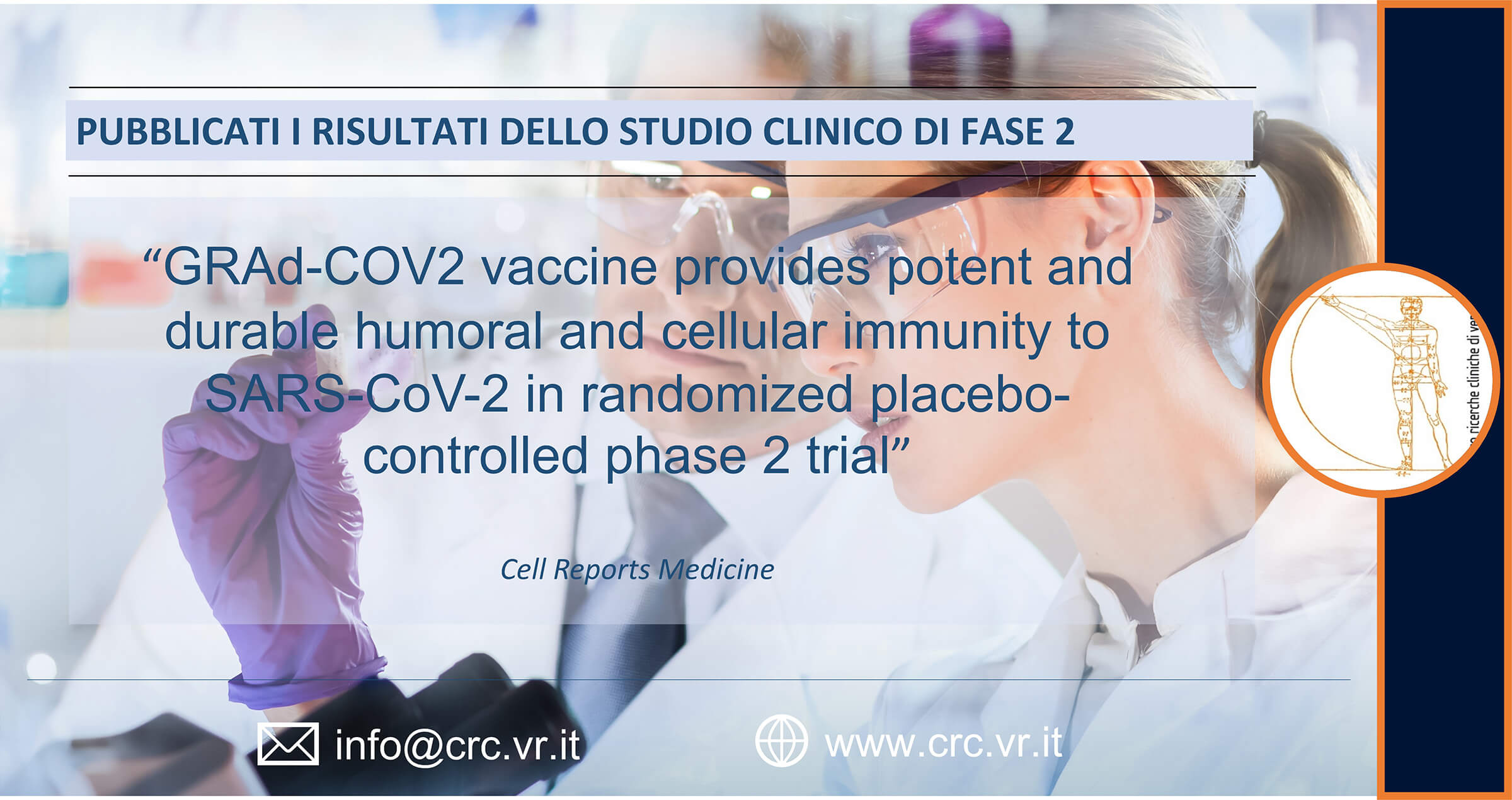 RISULTATI DELLO STUDIO CLINICO DI FASE 2