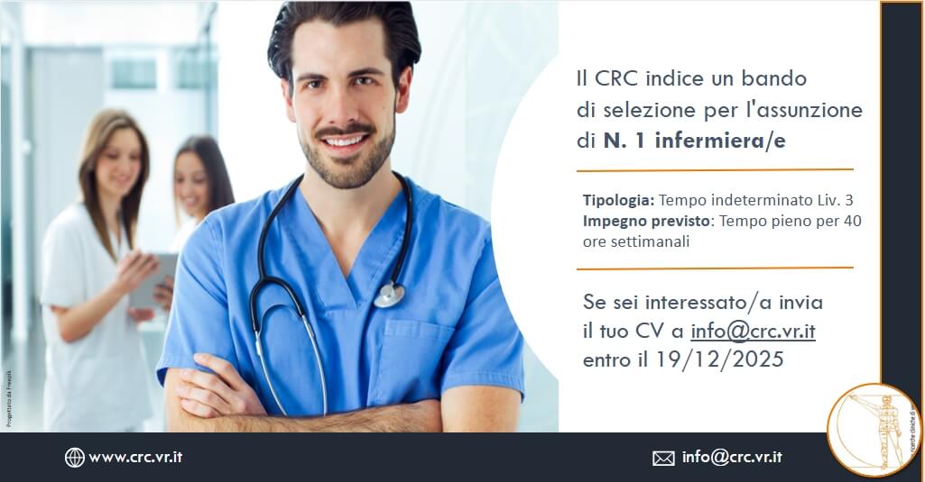 Bando per assunzione N. 1 Infermiera/e