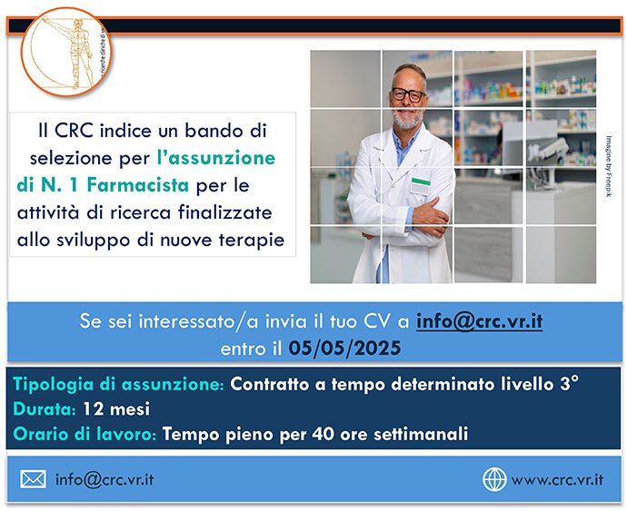 BANDO per N. 1 Farmacista
